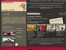Tablet Screenshot of madrid1808.memoriademadrid.es